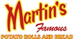 Logo de Martin's Famous Potato Rolls and Bread, pan de papa para hamburguesas.