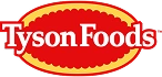 Logo de Tyson Foods, líder mundial en productos de proteína como pollo, res y cerdo.