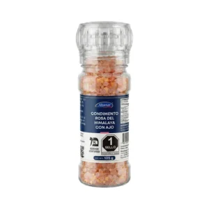 Sal Rosa Himalaya con Ajo 105 g