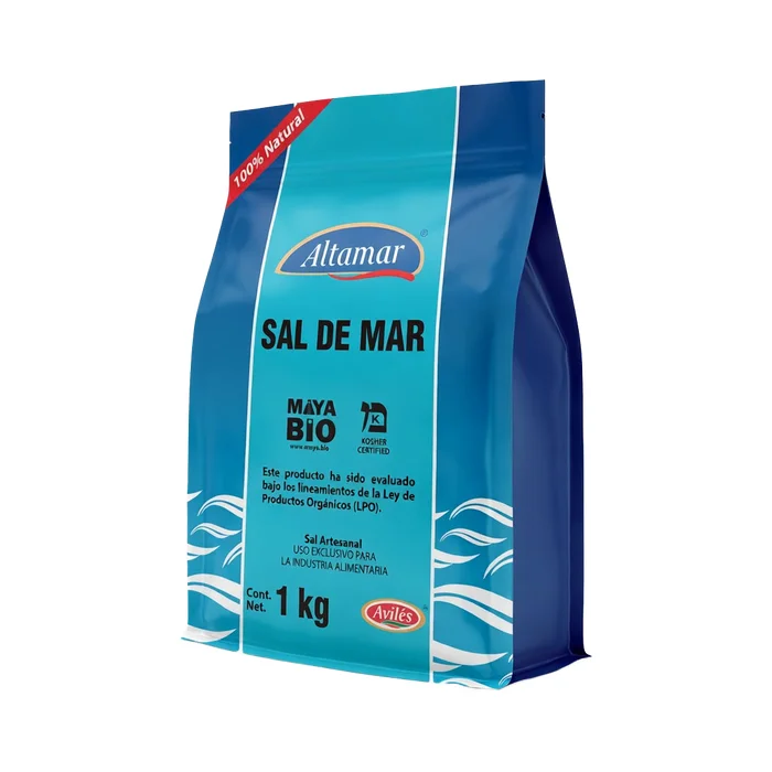 Sal de Mar Altamar Pouch 1 kg congelado mayoreo