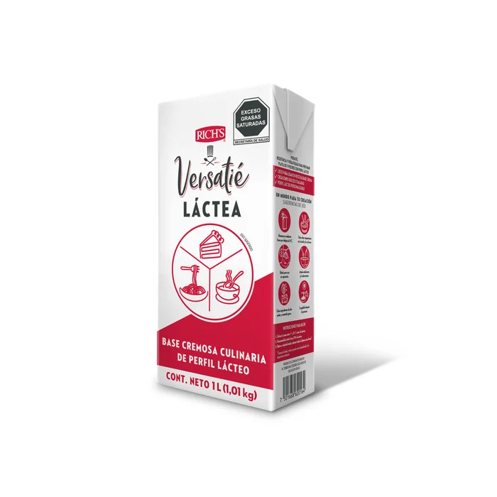 Crema Versatie Láctea 1L congelado mayoreo
