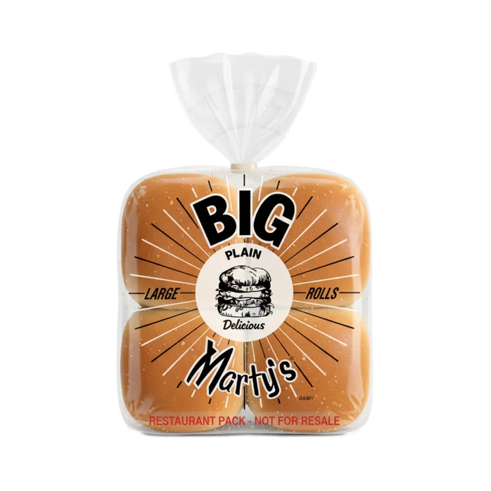 Pan para Hamburguesa Plain Big congelado mayoreo