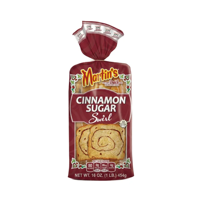 Pan de Papa c/ Swirl Azúcar y Canela congelado mayoreo