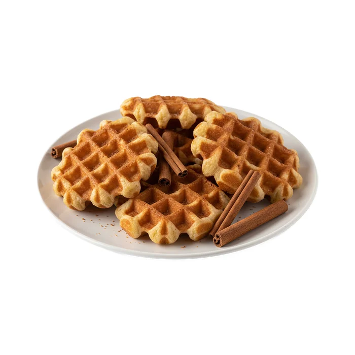 Waffle de Canela 90 g congelado mayoreo