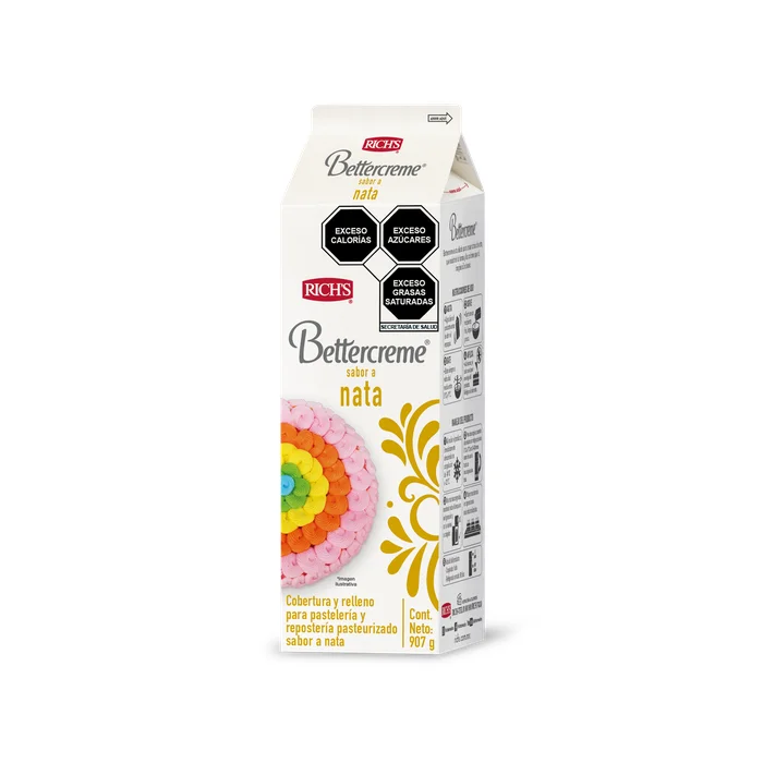 Bettercreme Sabor Nata congelado mayoreo