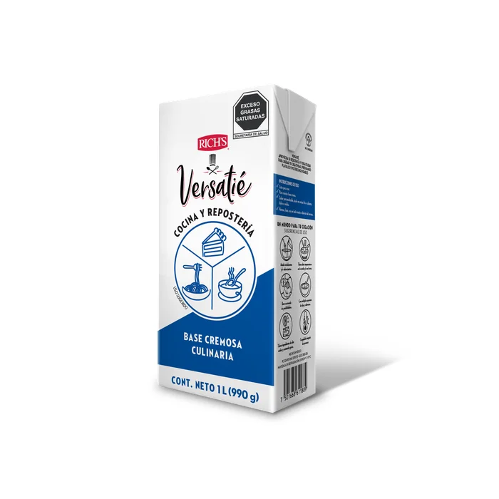 Crema Versatie Neutra 1L congelado mayoreo