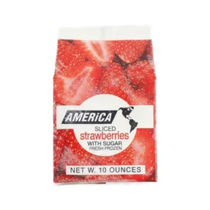 Fresas con Azúcar Rebanadas