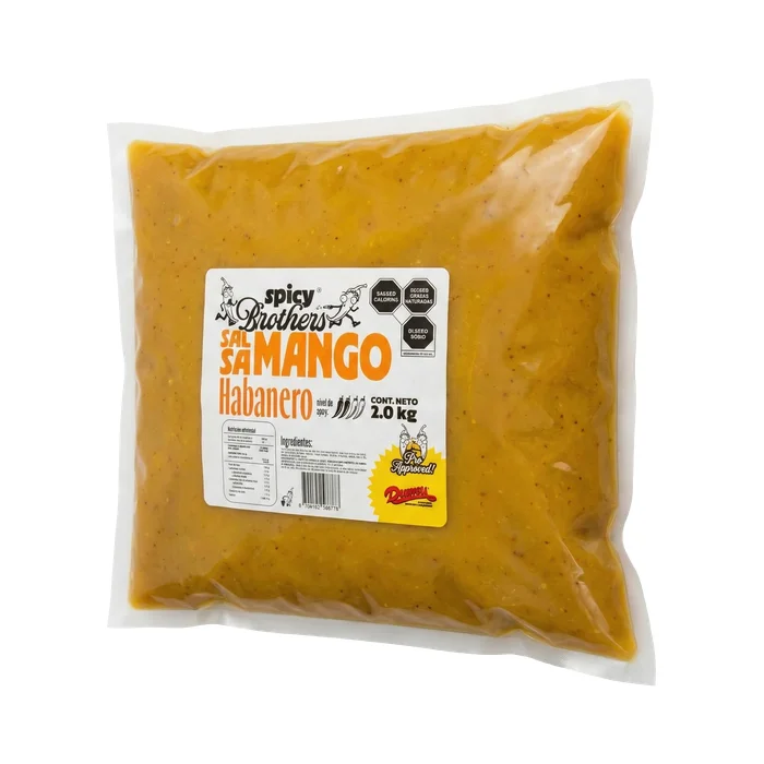 Pouch Salsa Mango Habanero congelado mayoreo