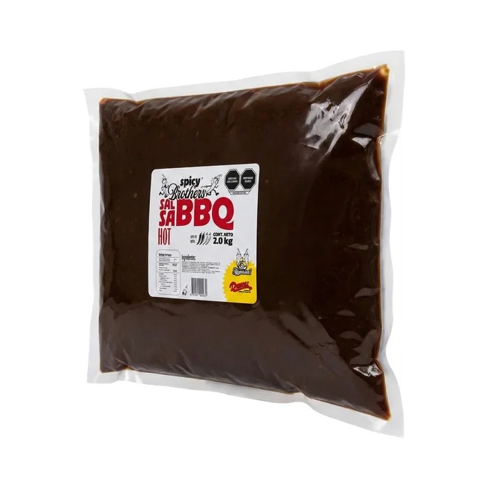 Pouch Salsa Hot BBQ congelado mayoreo