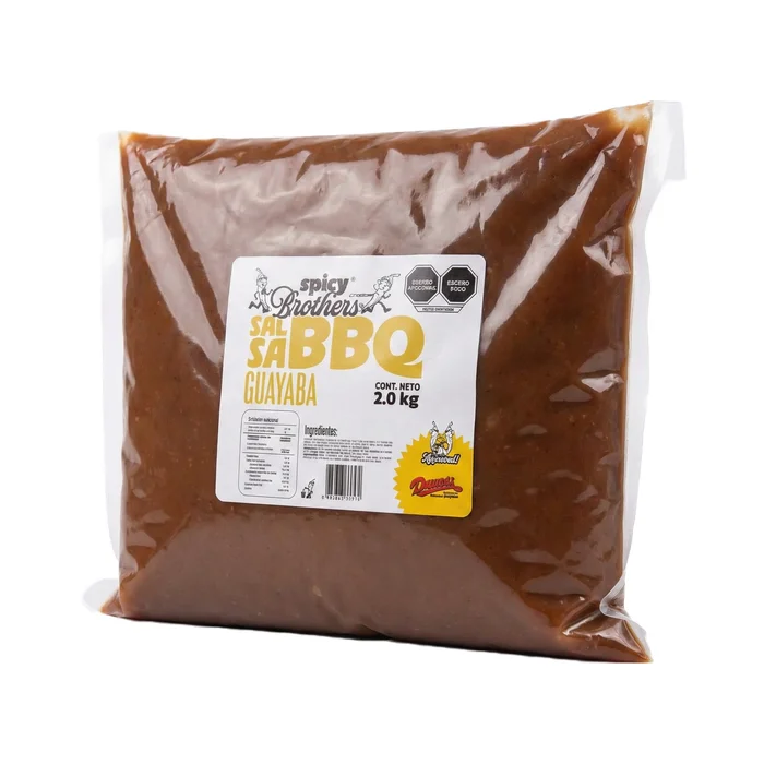 Pouch Salsa BBQ Guayaba congelado mayoreo