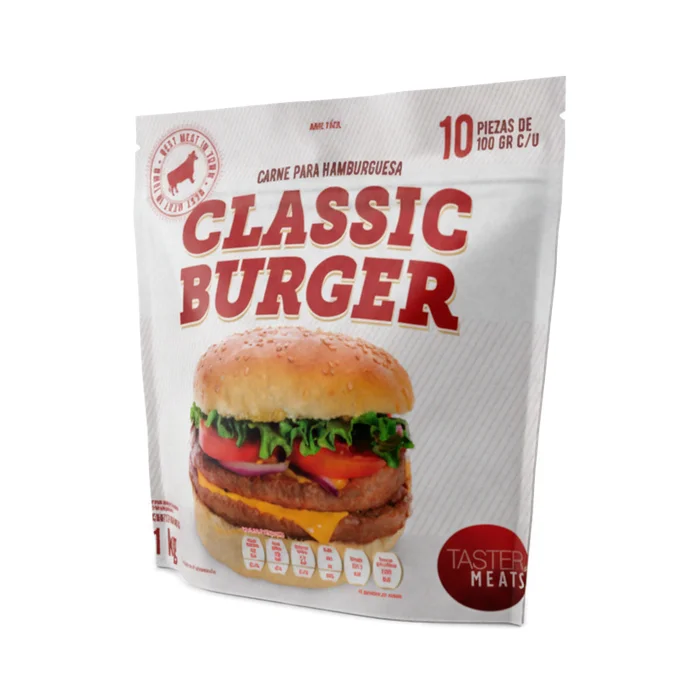 Hamburguesa Clásica Grill Retail 100 g congelado mayoreo