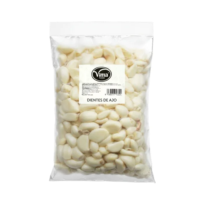 Dientes de Ajo Pelados congelado mayoreo