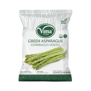 Espárragos trigueros congelados Vima Green Asparagus para hoteles y restaurantes.